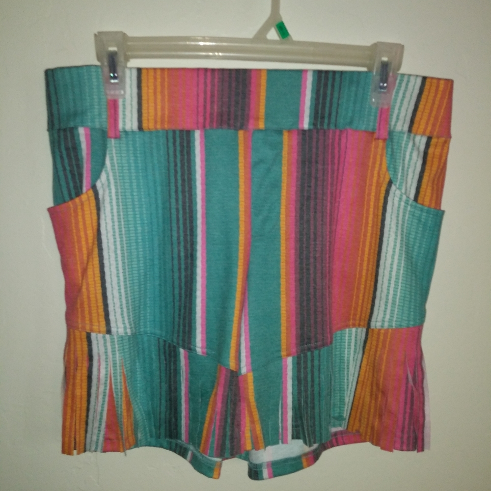 Serape shorts